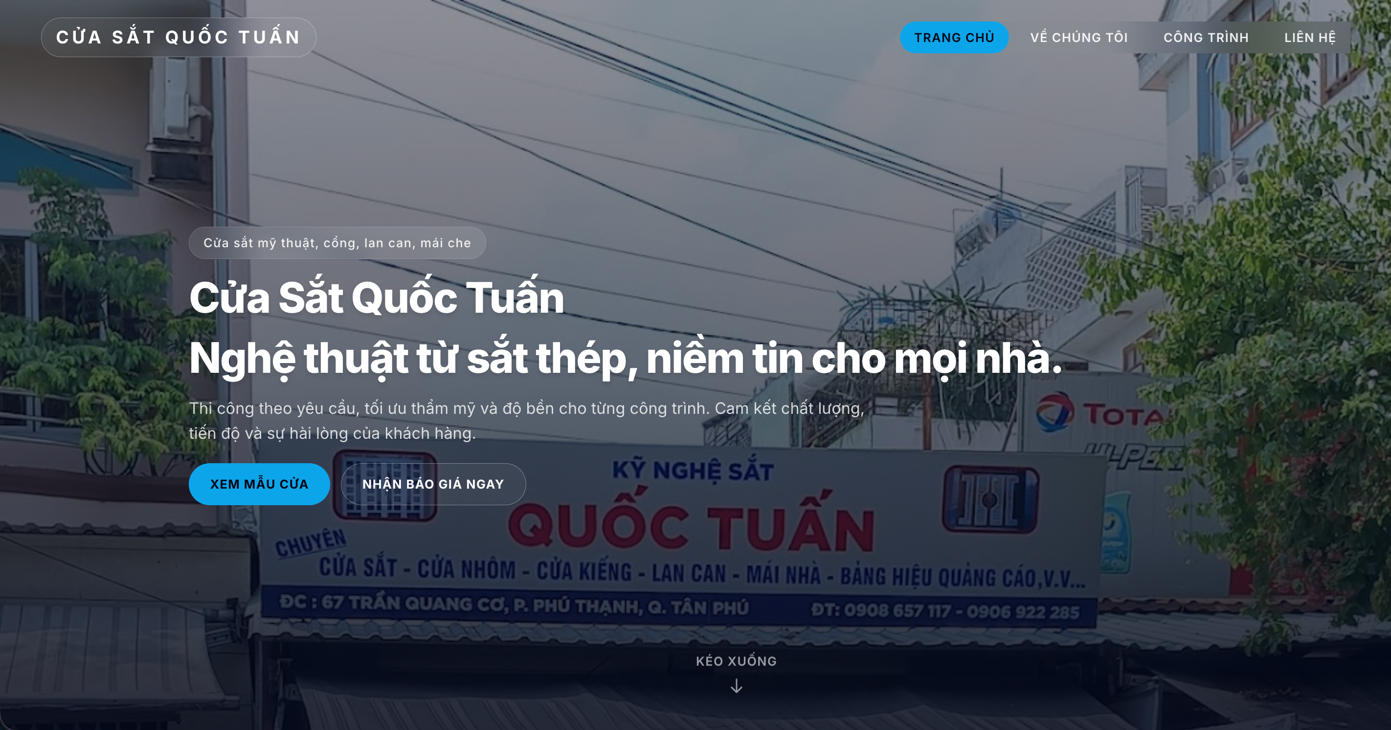 Cửa sắt Quốc Tuấn